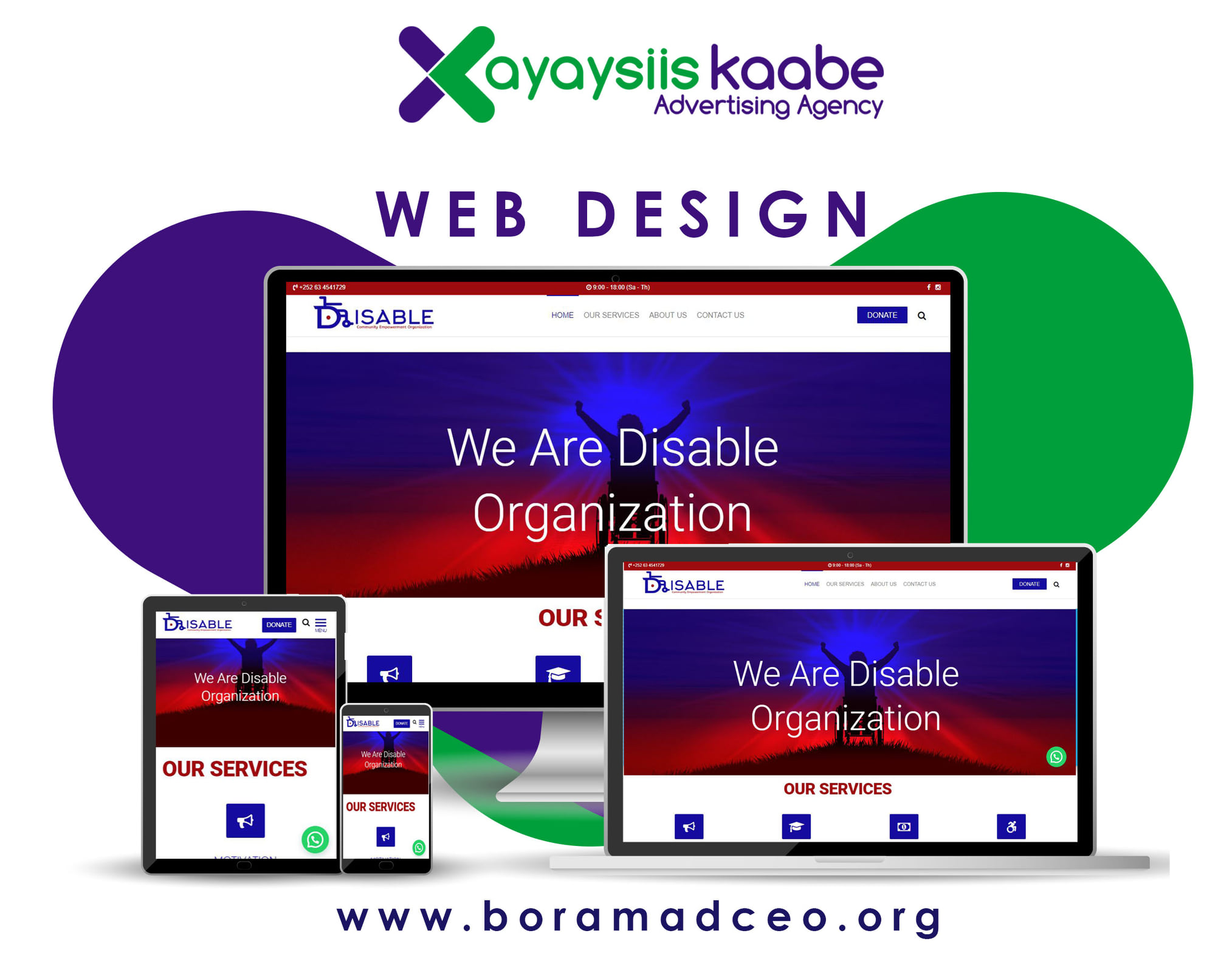 Website Development & Social Media Branding