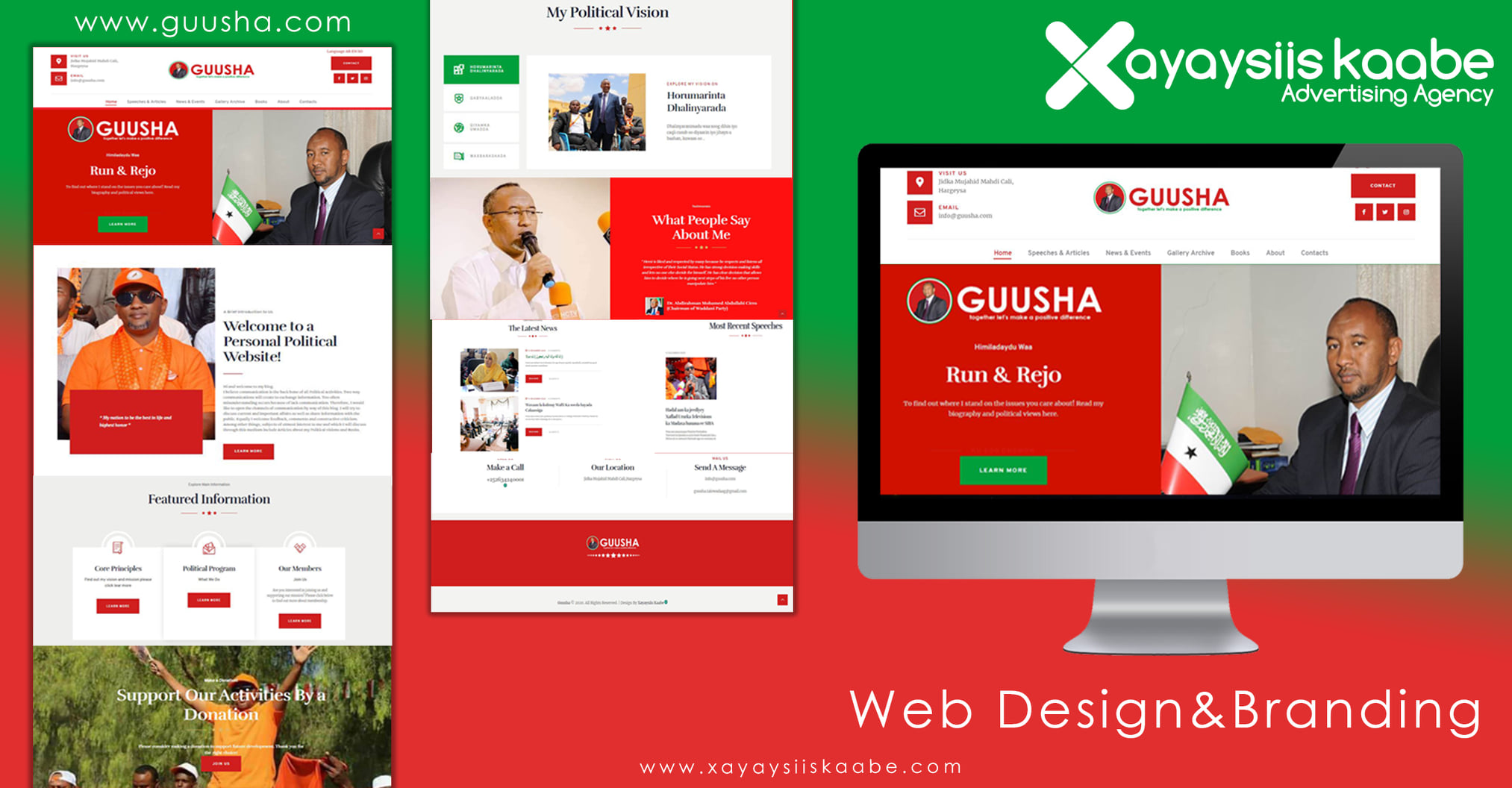 Guusha – Website Design & Development gallery image 1