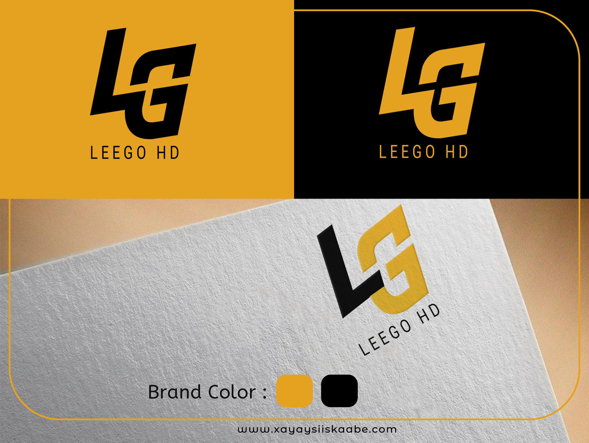 Leego HD – Brand Identity Design gallery image 1
