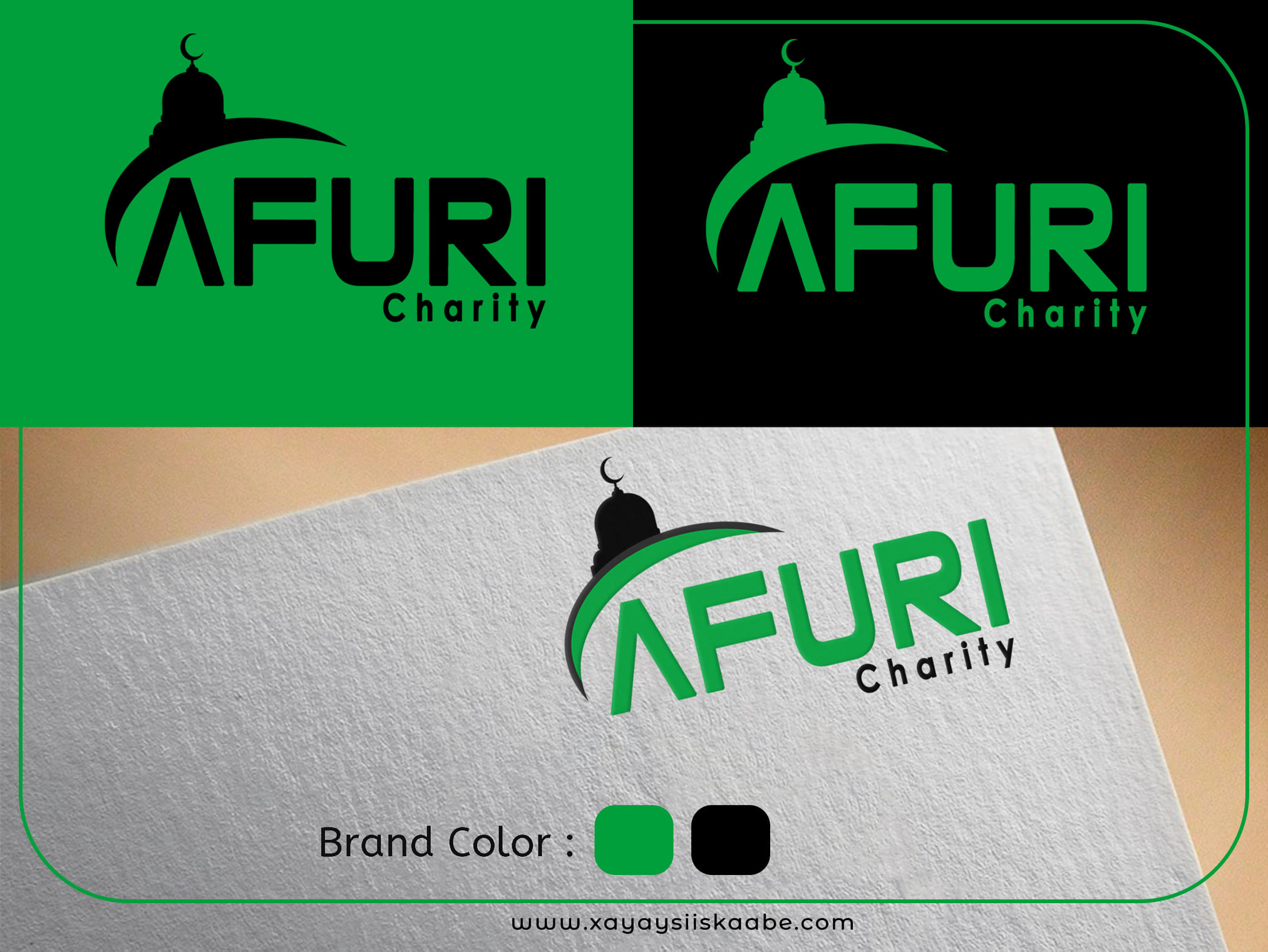 Afuri Charity – Brand Identity Design gallery image 1