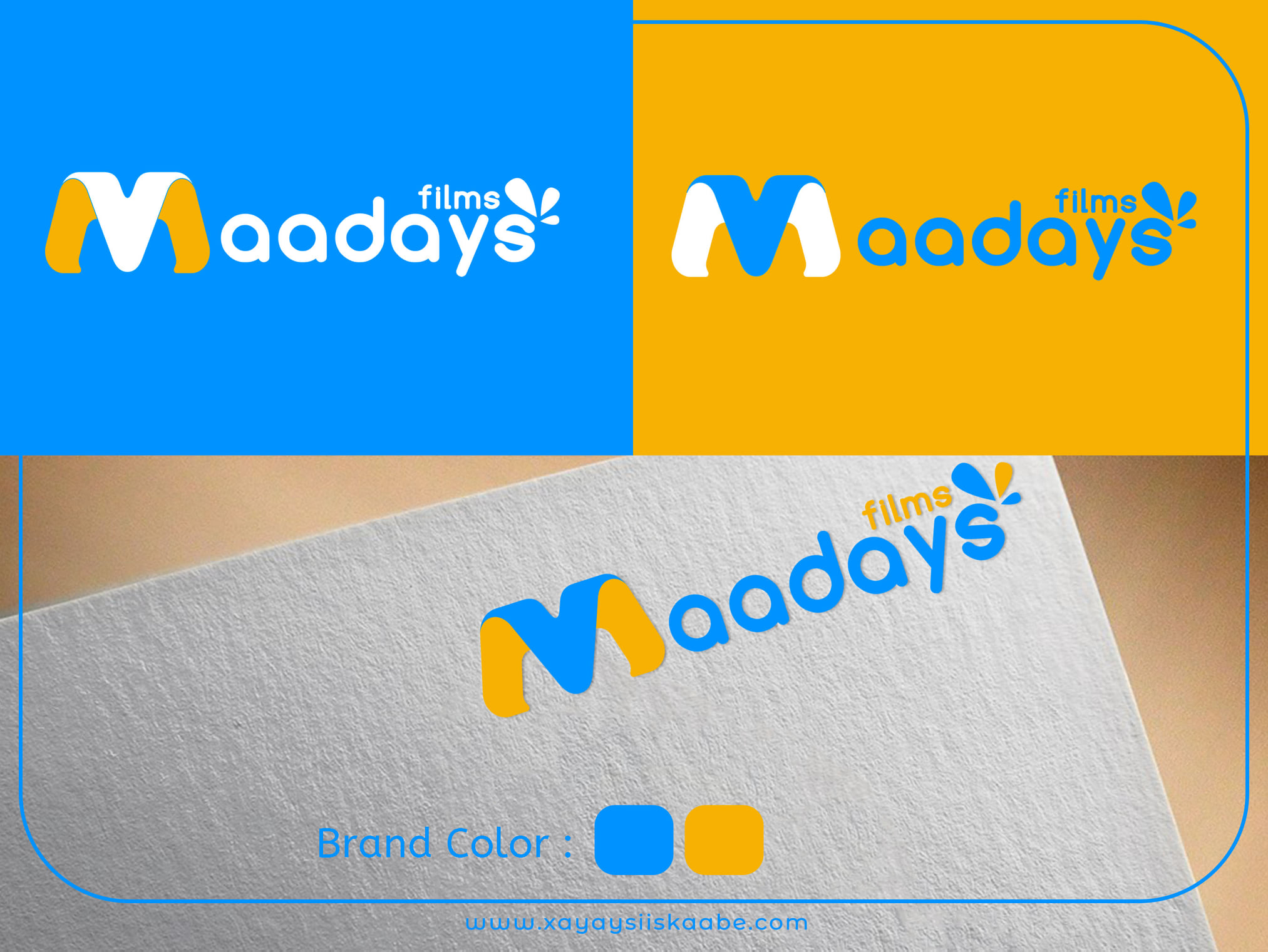 Maadays Films – Brand Identity Design gallery image 1