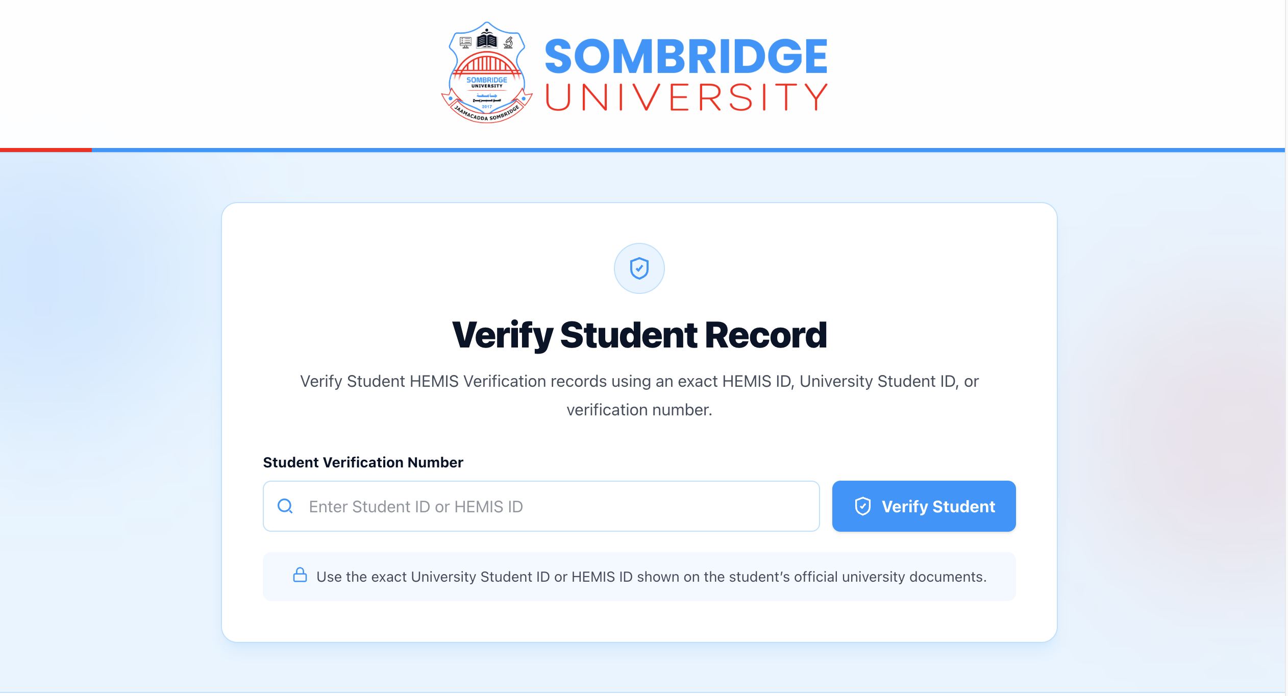 Sombridge University – Website, ERP Portal & HEMIS gallery image 2